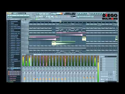 FL Studio Remake: Afrojack - Rock The House(?) Full Remake [DiegoMolinams]