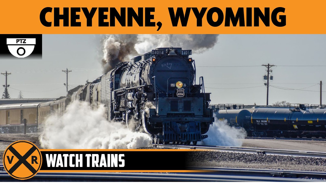 Live webcam view of Cheyenne Union Pacific Railyard