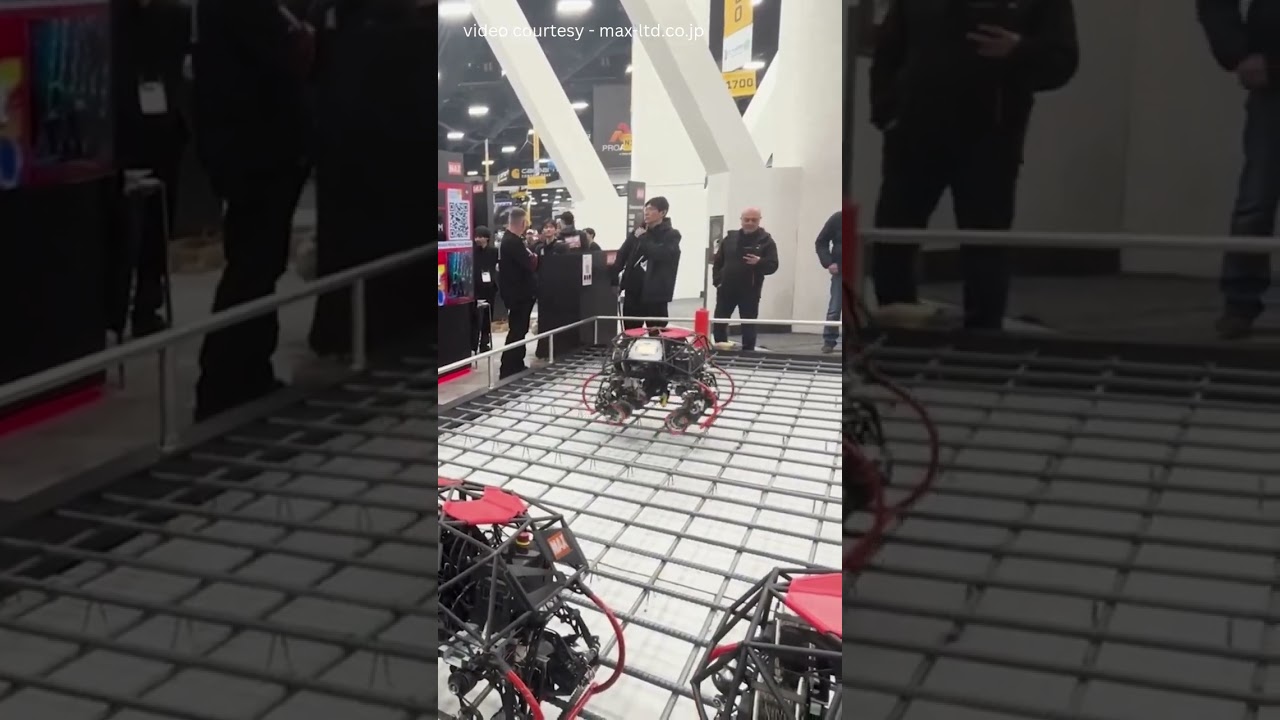 This AI-Powered Autonomous Rebar Tying Robot Is Transforming Job Sites! 🚜