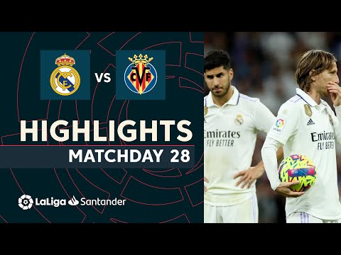 Resumen de Real Madrid vs Villarreal CF (2-3)
