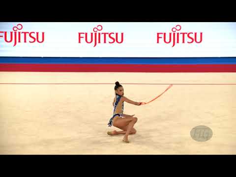 SOLAUN Salma (ESP) - 2019 Rhythmic Junior Worlds, Moscow (RUS) - Qualifications Rope