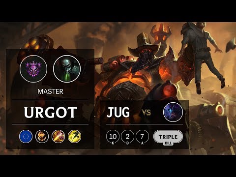 Urgot Jungle vs Rek'Sai - EUW Master Patch 9.12