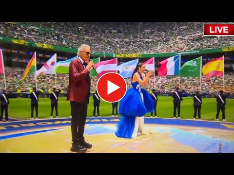 Andrea Bocelli & Ejae DNA performance at FIFA World Cup 2026 Opening Ceremony