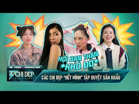 Tình Bạn "Khó Đỡ" Của Hội Chị Đẹp Tóc Tiên, Đồng Ánh Quỳnh, Misthy Và Mie I CHỊ ĐẸP ĐẠP GIÓ