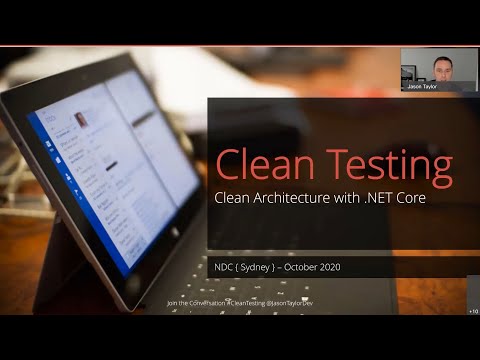 Clean Testing: Clean Architecture with .NET Core - Jason Taylor - NDC Sydney 2020