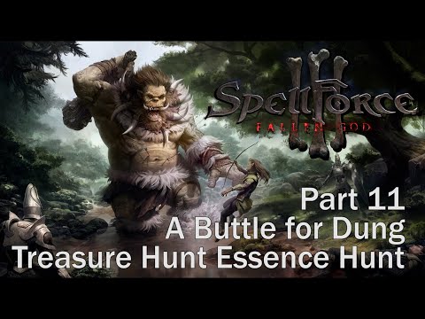 SpellForce 3 Fallen God Part 11 Treasure Hunt. Essence Hunt. A Buttle for Dung. Gameplay PC Ultra