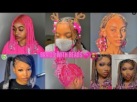 Braids With Beads Compilation 2022.💕👸🏽