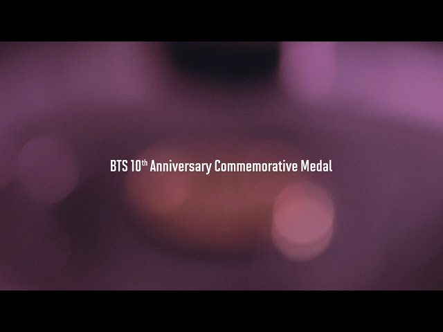 [#티저] '방탄소년단 데뷔 10주년 공식 기념메달' Coming Soon | 한국조폐공사