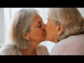 HOT MATURE WOMEN OVER 60 KISSING Lesbian Love Video