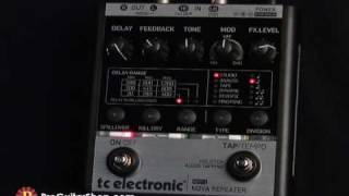 Video thumbnail for TC Electronic Nova Repeater by ProGuitarShopDemos