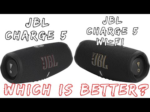 Which is better? JBL Charge 5 VS JBL Charge 5 Wi-Fi