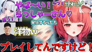 【VALORANT】熱血めあたむに押されるもちょっとだけ抵抗を示すあかりん【ぶいすぽっ！/夢野あかり/切り抜き】