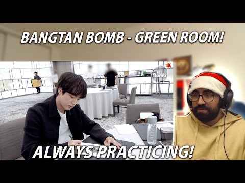 Always practicing! - [BANGTAN BOMB] How to Have Fun in the Green Room - BTS (방탄소년단)| Reaction