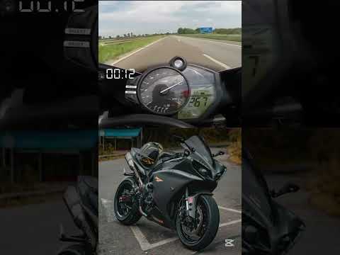YAMAHA R1 2009 Top Speed👌