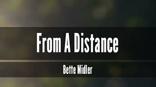 from a distance/bette midler/lyrics
