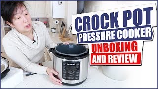 Crock Pot Pressure Cooker Unboxing, Review and Use