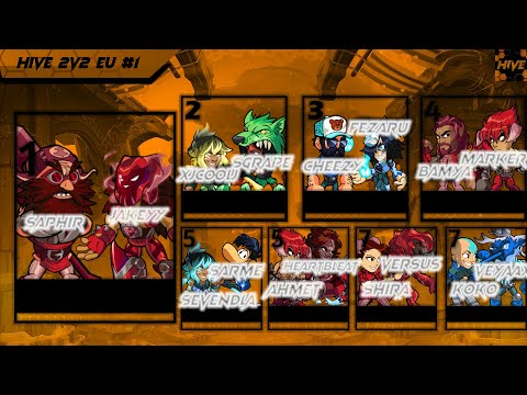 top 8 VOD | HIVE 2v2 EU Tournament nr.1