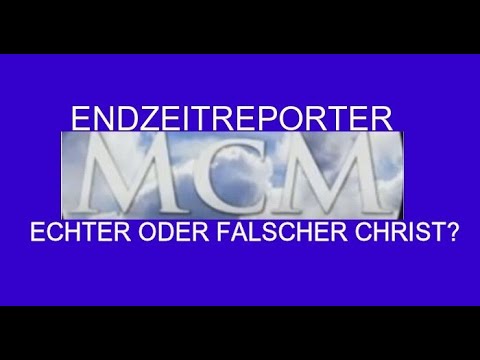 Endzeitreporter McM echter oder falscher Christ? Teil 1 Gesetz / Gesetzlosigkeit
