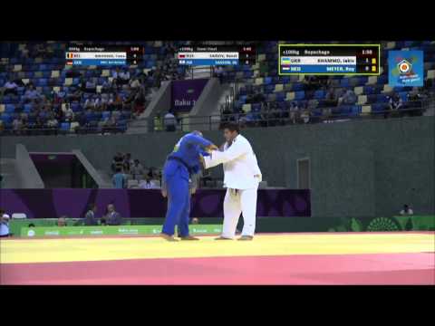 Iakiv Khammo vs Roy Meyer European games Baku 2015