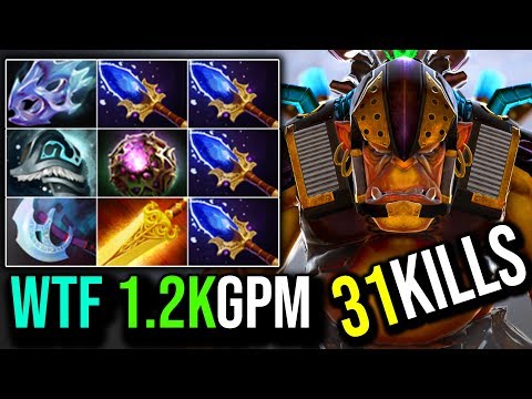 Everyone Gets Scepter [Alchemist] Vs Bristleback RAID BOSS 31Kills By Crystallize | Dota 2 Highlight