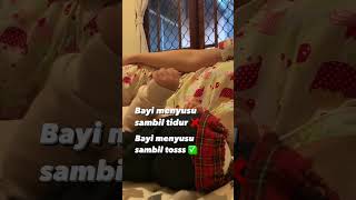 Download lagu Posisi menyusui sambil tiduran adalah posisi favorit mama Gio #shorts mp3 Download lagu Posisi menyusui sambil tiduran adalah posisi favorit mama Gio #shorts mp3