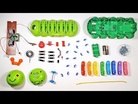Toy Teardown || See Inside A VTech Zoo Jamz Xylophone Caterpillar