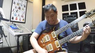 Video thumbnail for Ibanez Artist AR-1200 double neck 1980s 12 string electric guitar showing by Mile 5