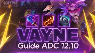 CHALL OTP VAYNE GUIDE COMPLET 12.10b (RUNES, BUILDS, SUMMS, SPELLS, MATCHUPS)