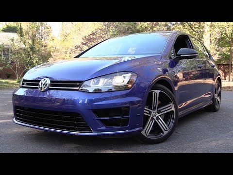 2016/2017 Volkswagen Golf R - Start Up, Road Test & In Depth Review