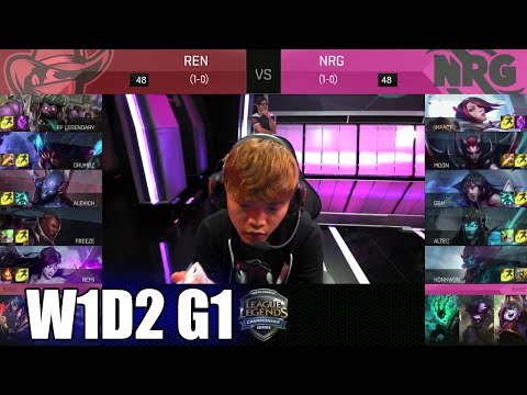 Renegades vs NRG eSports | Week 1 Day 2 S6 NA LCS Spring 2016 | REN vs NRG G1 W1D2