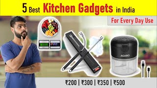 Top 5 Best Kitchen Gadgets Under ₹500 | Affordable & Must-Have Kitchen Tools for Smart Cooking