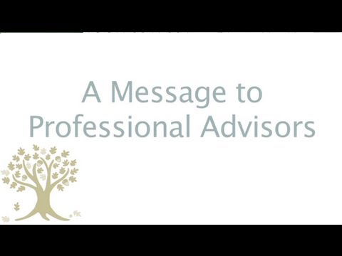 For Professional Advisors