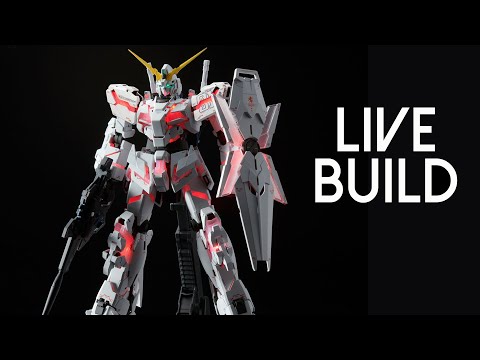 MGEX Unicorn Gundam Ver.Ka LIVE BUILD!
