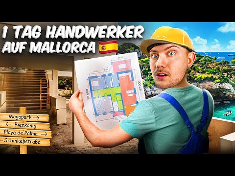1 day as a craftsman in Mallorca 🌴☀️🇪🇸 (Emigrated to Spain) 🆘