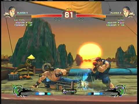 SSFIVAE:  Ryu (kao 1976) vs. Ryu (jyobin) SD