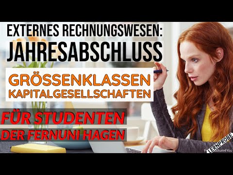 Externes Rechnungswesen: Größenklasse Kapitalgesellschaften - Fernuni Hagen