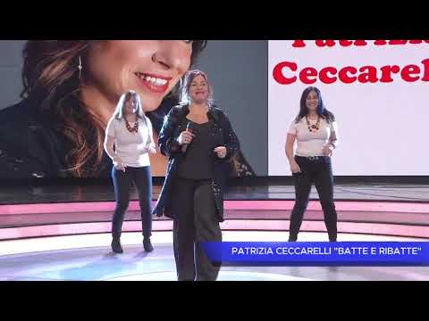 Patrizia Ceccarelli "Batte e Ribatte" cha cha dal vivo da Canale Italia