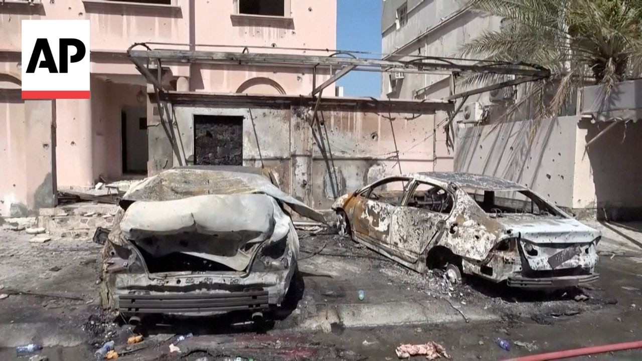 Video | Iran responds to second day of US strikes by firing at Gulf states and Jordan