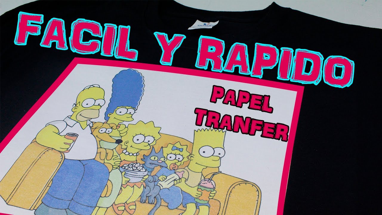 Como se Usa el Papel transfer