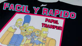 Como se Usa el Papel transfer