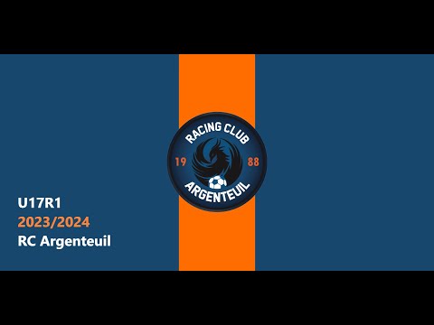 U17R1 Amical RC Argenteuil 4-1 ASJAubervilliers