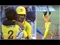 Chennai Rhinos Star Batsman Vikranth Finishes The Things Off In Style With A Cracking Sixer