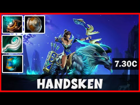 Handsken | Mirana | Dota 2 Pro Gameplay - Patche 7.30c