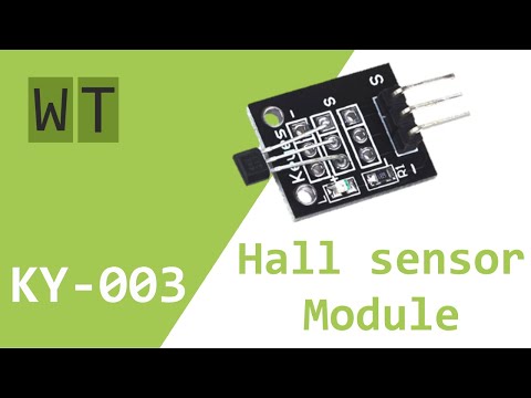 KY-003: HALL SENSOR MODULE EXPLANATION OF ALL THE FUNCTIONS (A3144 402)