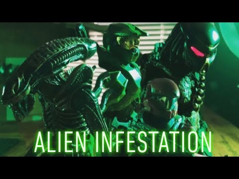 Alien infestation (Stop motion film)