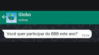 Quando vc  convidado para o BBB