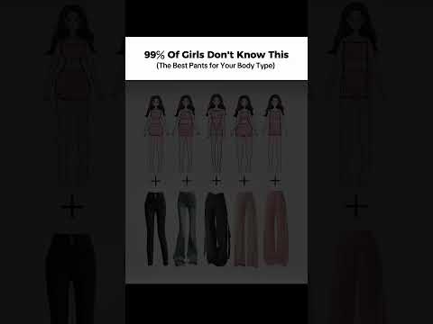 Find Your Perfect Pants Fit for Your Body Shape 💕FashionTips #StyleGuide #GlamNotes