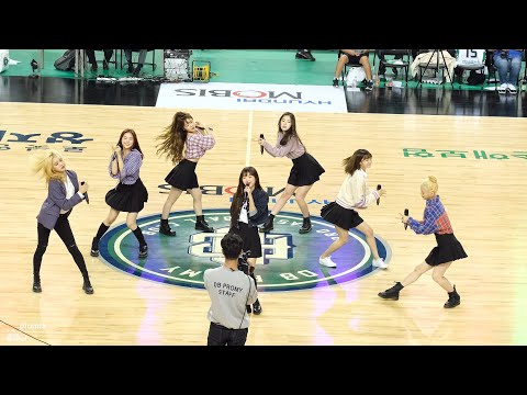 191006 오마이걸 : Bungee 번지 @ 원주 DB프로미 개막전 축하공연 전체 버전 직캠 (4K 60p) Video