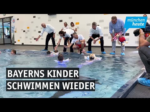 Sicher im Wasser - Bayern schwimmt!