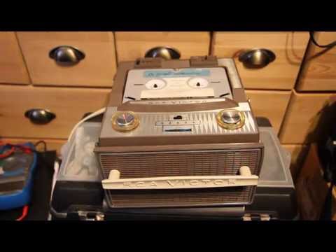 RCA Victor Magazine Loaded SOUND TAPE Cartridge player